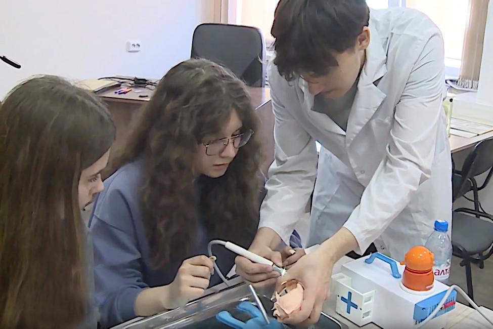 Инновационная площадка в День открытых дверей в университете биотехнологий