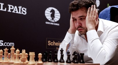 Российский гроссмейстер Ян Непомнящий