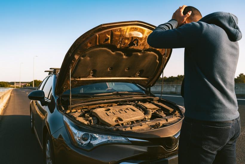 Поломка автомобиля на трассе