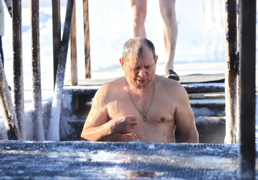 Крестный ход 2024 год. Крещение. 