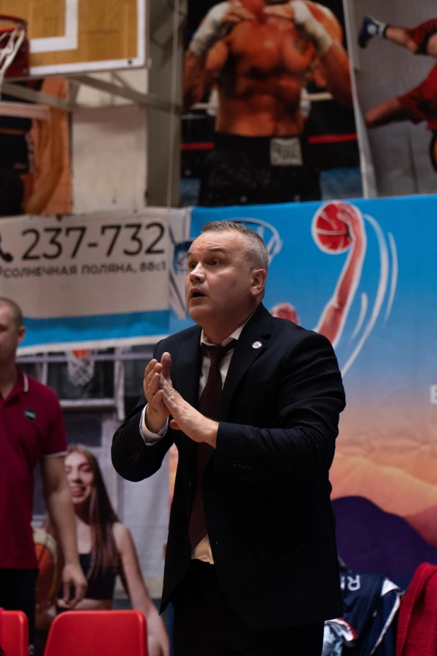 Александр Герасимов, главный тренер баскетбольного клуба «Барнаул»