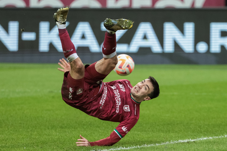 Безруков оформил первый дубль в карьере РПЛ