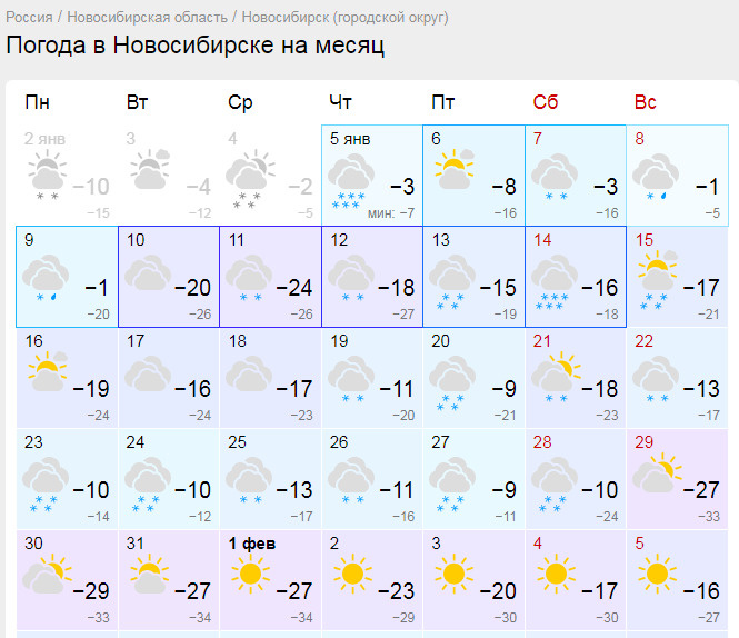 Прогноз погоды красноярск на неделю 2023