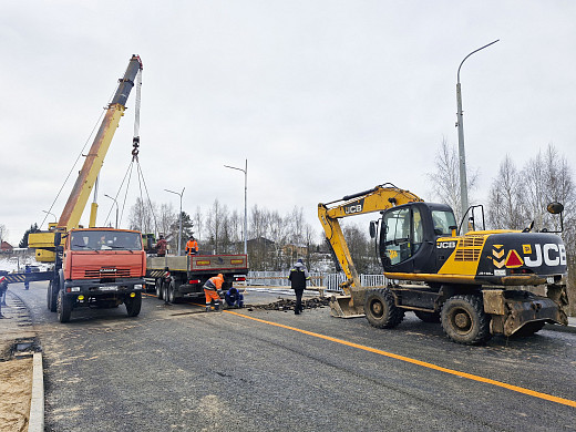 В декабре должно начаться техническое движение по мосту на дороге Беляницы – Говядово