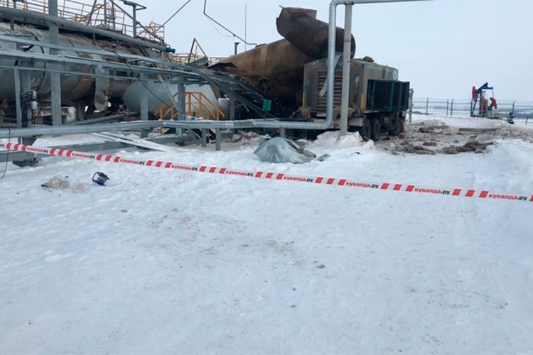 В январе 2021 года ЧП произошло в Сармановском районе Татарстана, на предприятии МНКТ