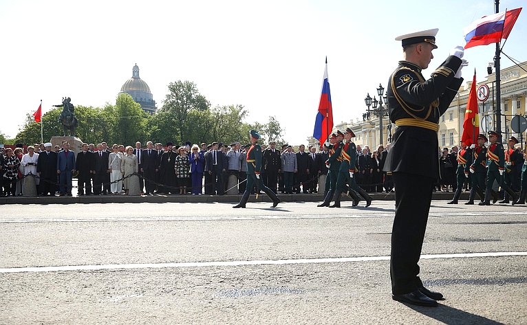 Валентина Матвиенко приняла участие в мероприятиях, посвященных Дню Санкт-Петербурга