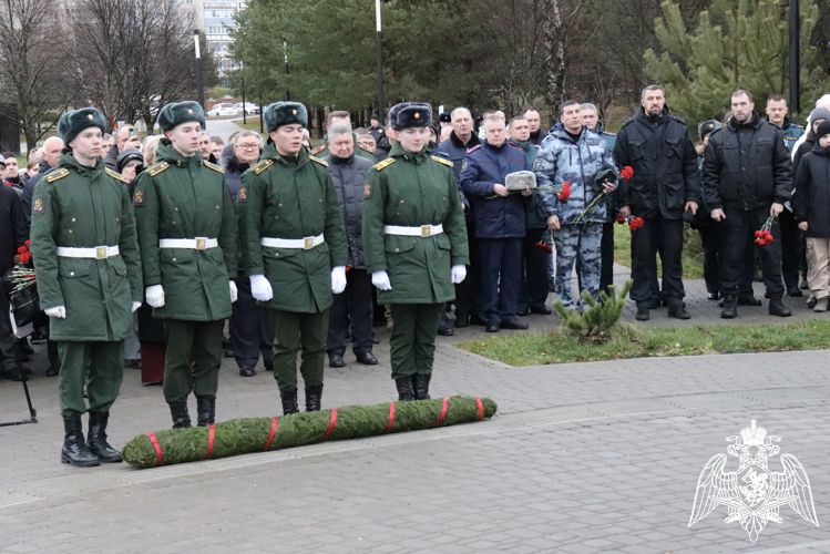 Сотрудники Росгвардии приняли участие в завершении всероссийской акции 