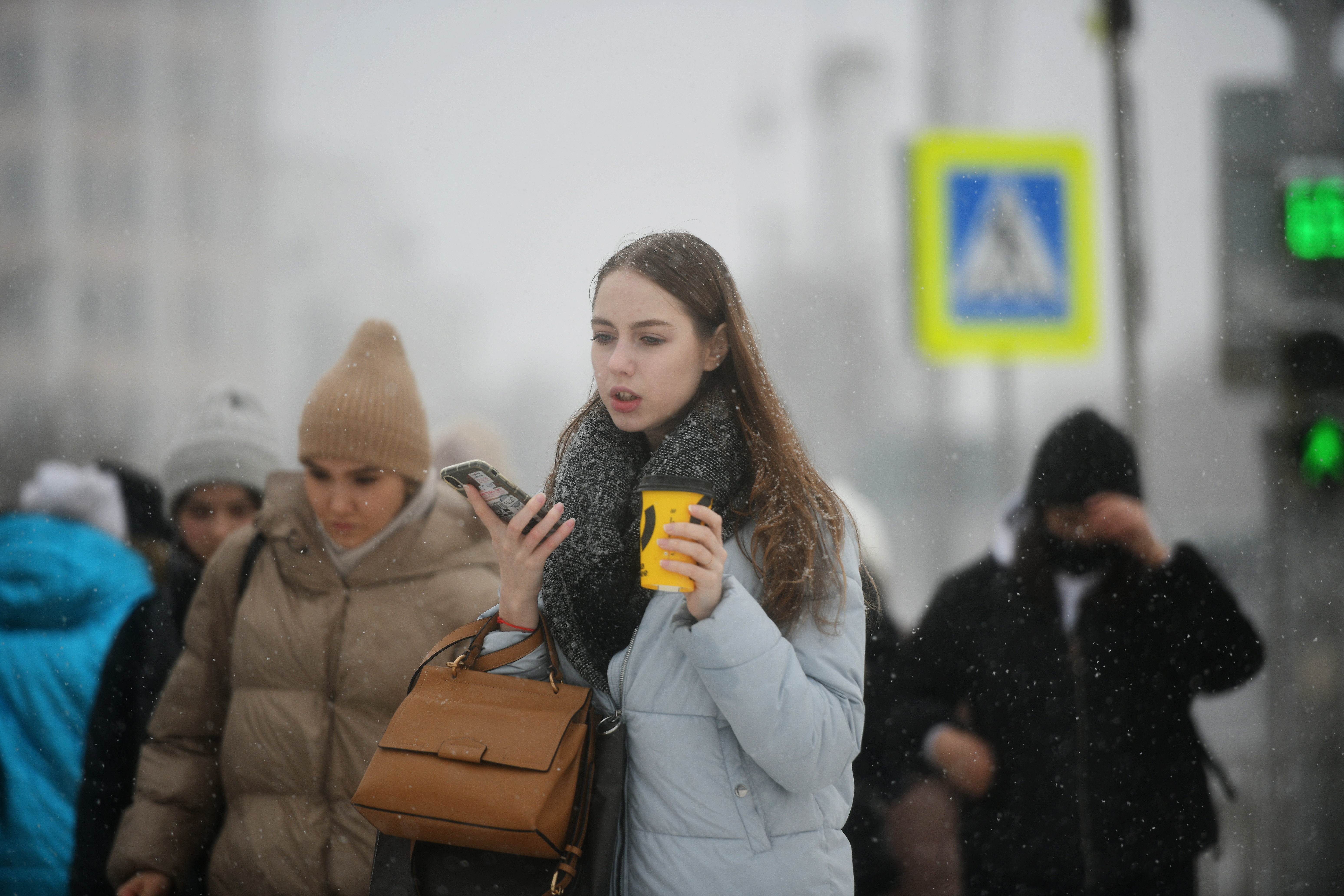 Корреспондент зимой