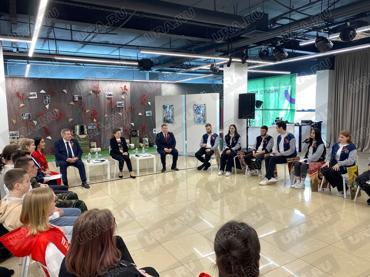 Встреча Комаровой со студентами НВГУ в Нижневартовске