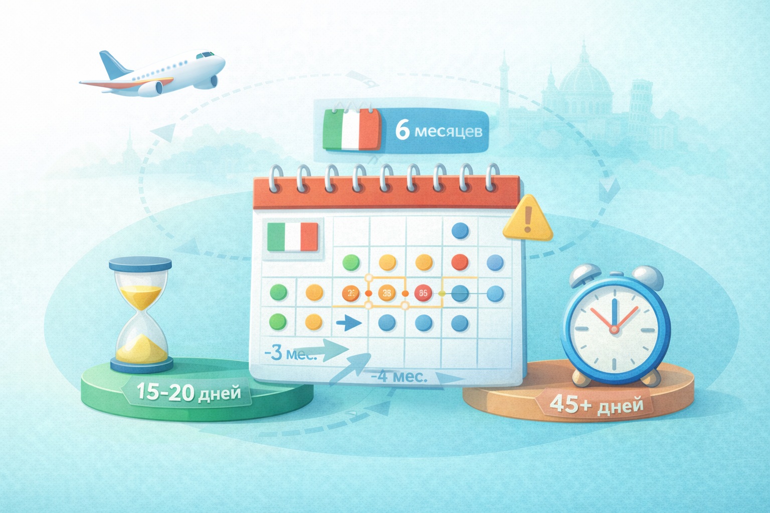 Как получить визу в Италию для россиян в 2026 году: подробный гид