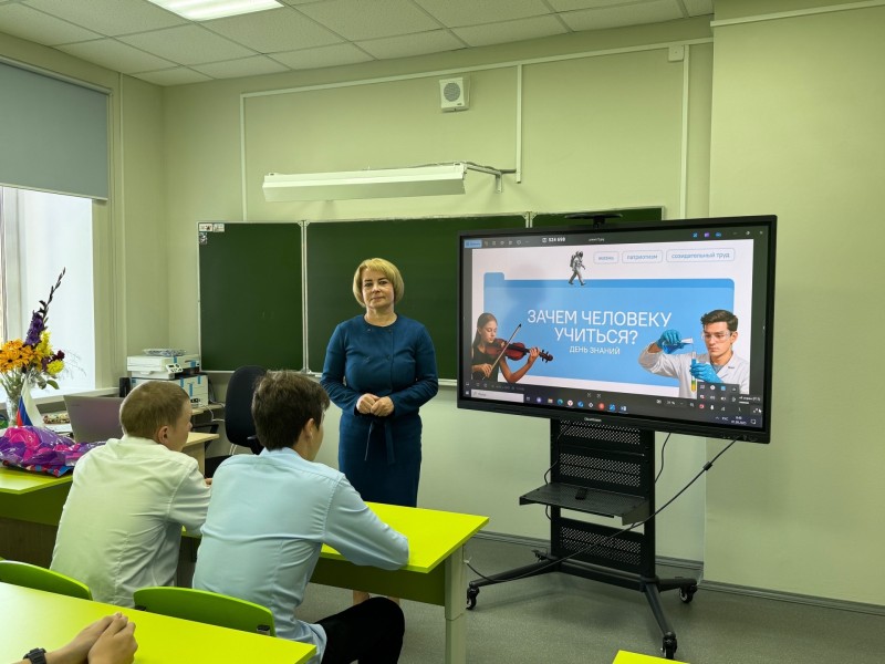 Ручевская школа в Усть-Куломском районе встретила День знаний в новом облике 