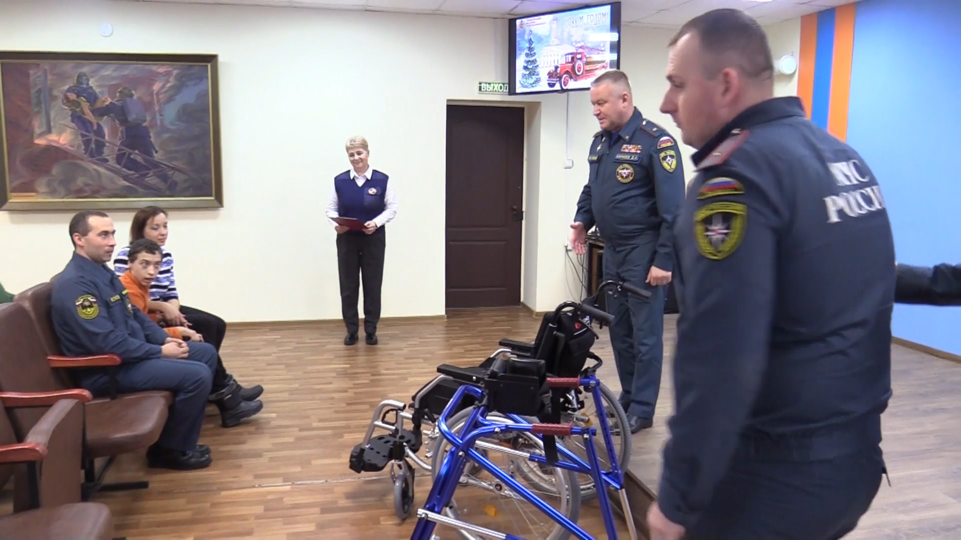 Подросток из костромского посёлка на Новый год получил оборудование для реабилитации