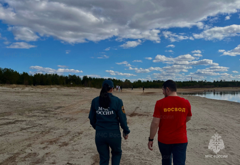 Сотрудники МЧС призывают соблюдать правила безопасного поведения на воде