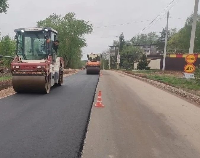 Ремонт улицы Домостроителей в Иванове - на финишной прямой
