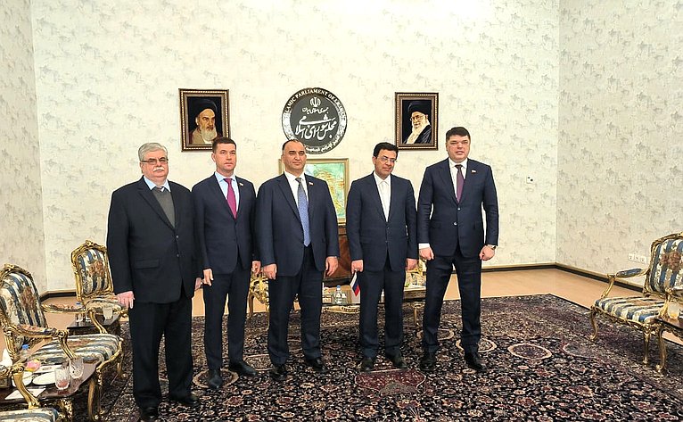 Встреча делегации Совета Федерации с Председателем Комиссии по социальным вопросам Вали Эсмаили