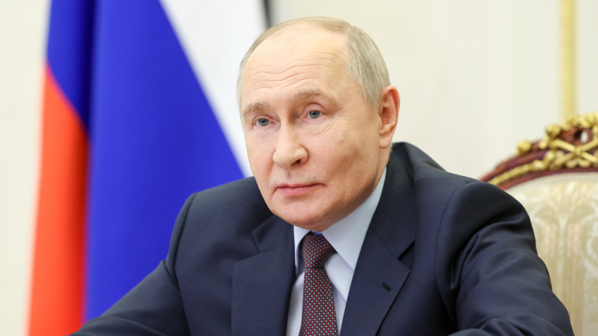 Путин поздравил Грузию и Молдавию с 9 Мая