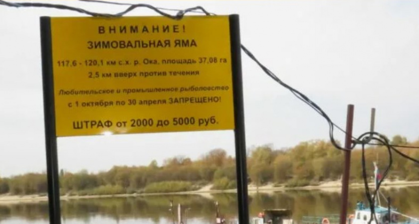 По 30 апреля 2024 года во Владимирской области запрещен вылов рыбы на зимовальных ямах 