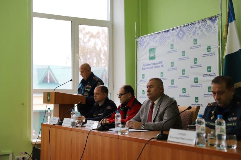 В Бураевском районе республики проходят командно-штабные учения