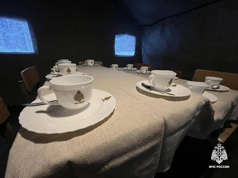 В связи с ухудшением погодных условий на территории Ярославской области развернут пункт обогрева МЧС России