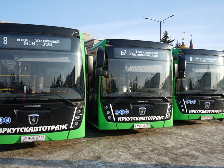 Новые автобусы в Иркутске будут ходить в отдалённые микрорайоны