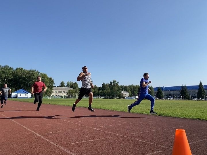 Сотрудники 27 пожарно-спасательной части приняли участие в сдаче нормативов ГТО