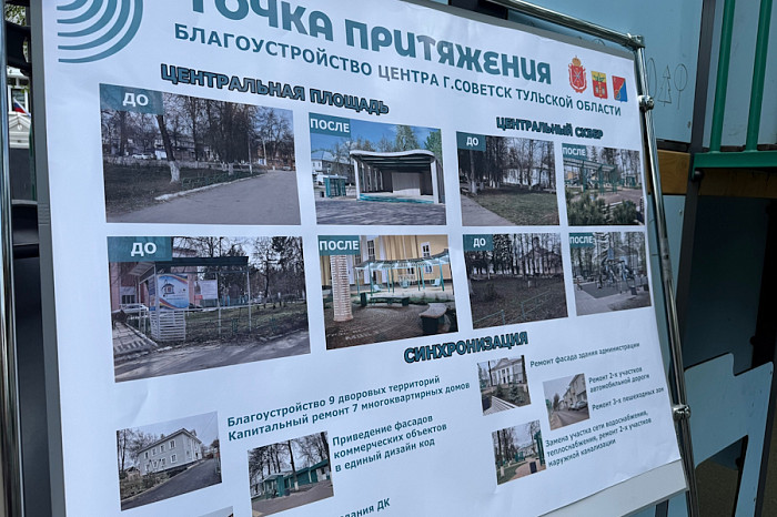 Аникина: с 2018 года в Тульской области реализовали 20 проектов благоустройства