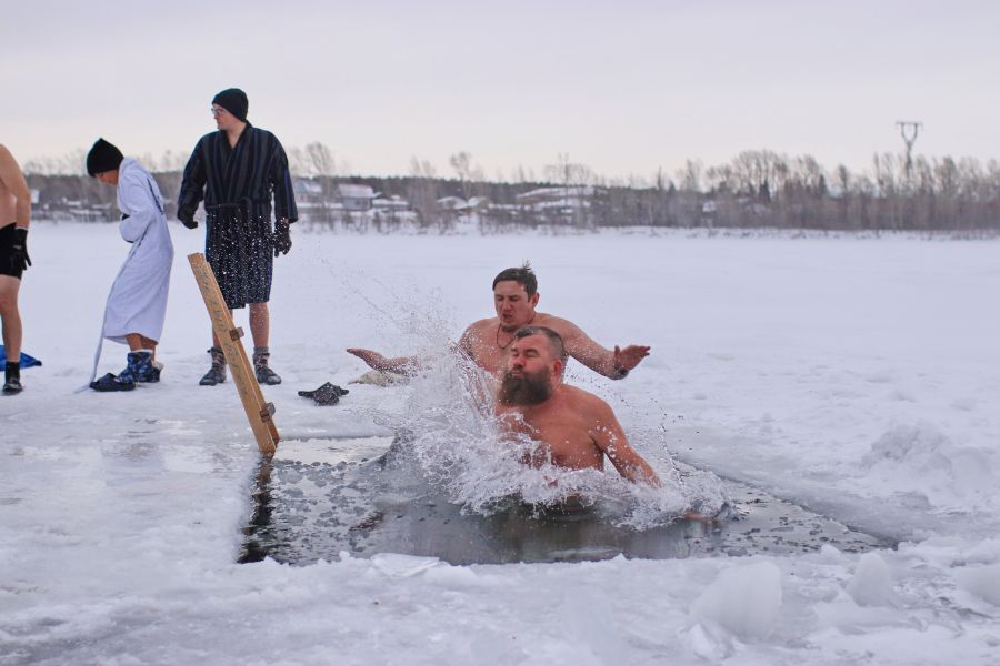 Моржевание в Исландии