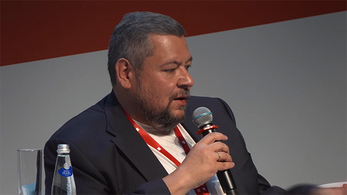 Владислав Кочетков («Финам»). Фото: трансляция Финконгресса ЦБ
