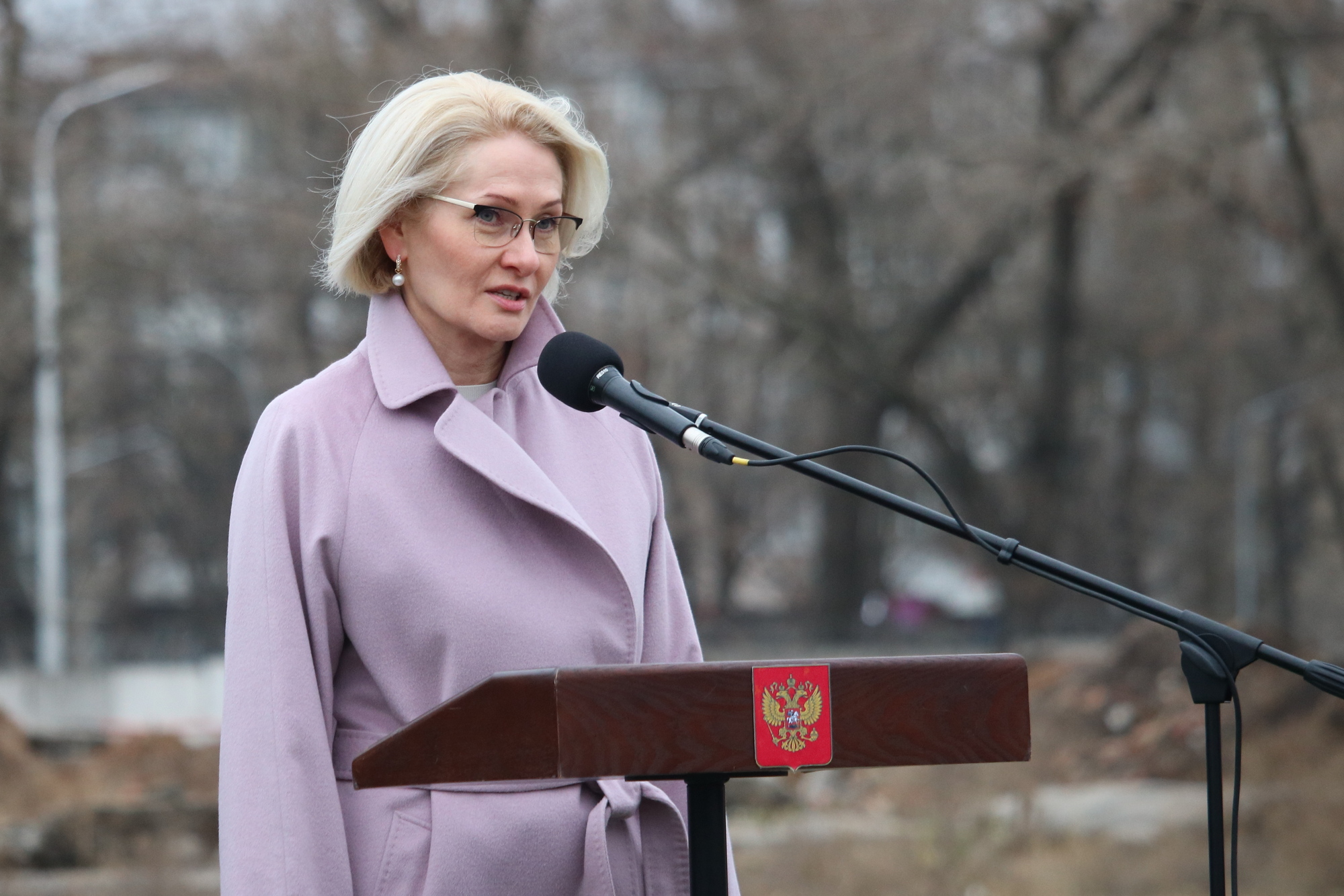 Торжественная церемония закладки камня на месте строительства Новочеркасского высшего командного училища связи