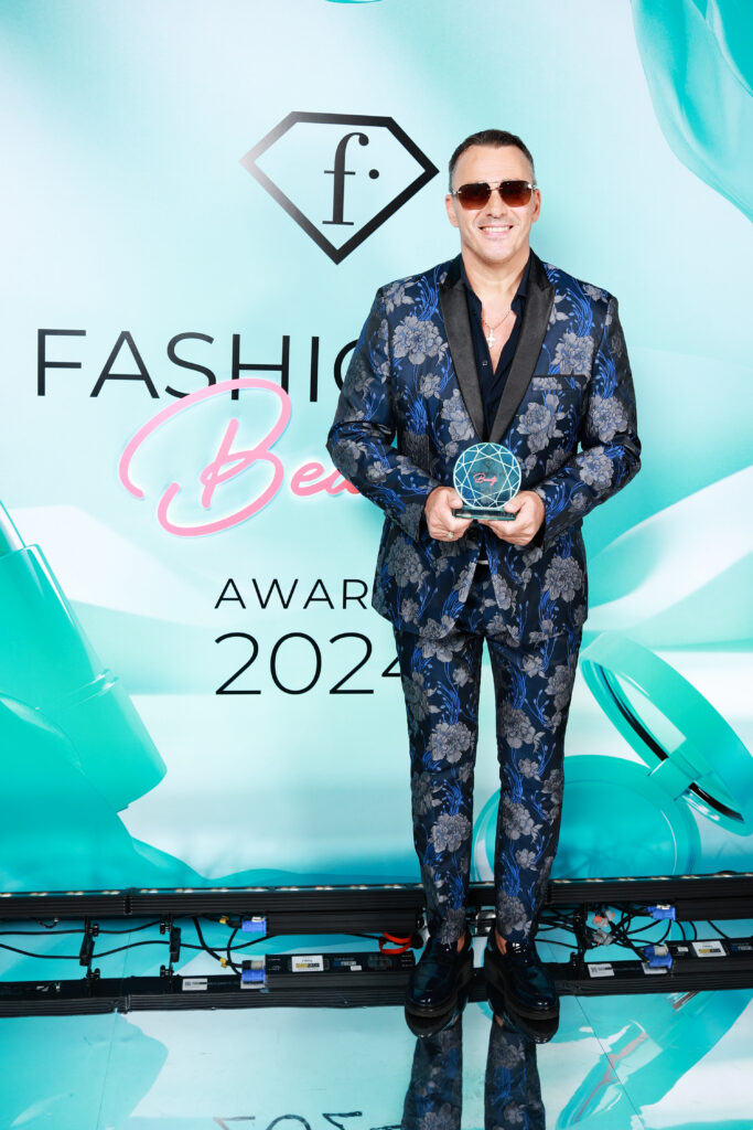 Лауреат Fashion Beauty Awards 2024 - певец Кирилл Андреев. Фото: личный архив ООО ФЭШНТВ, Москва, 15.10.2024 г.