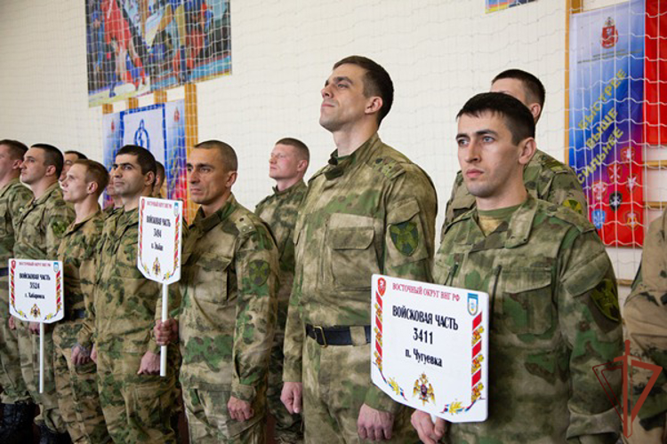 Чемпионат Восточного округа Росгвардии по военно-спортивному многоборью завершился в Хабаровске