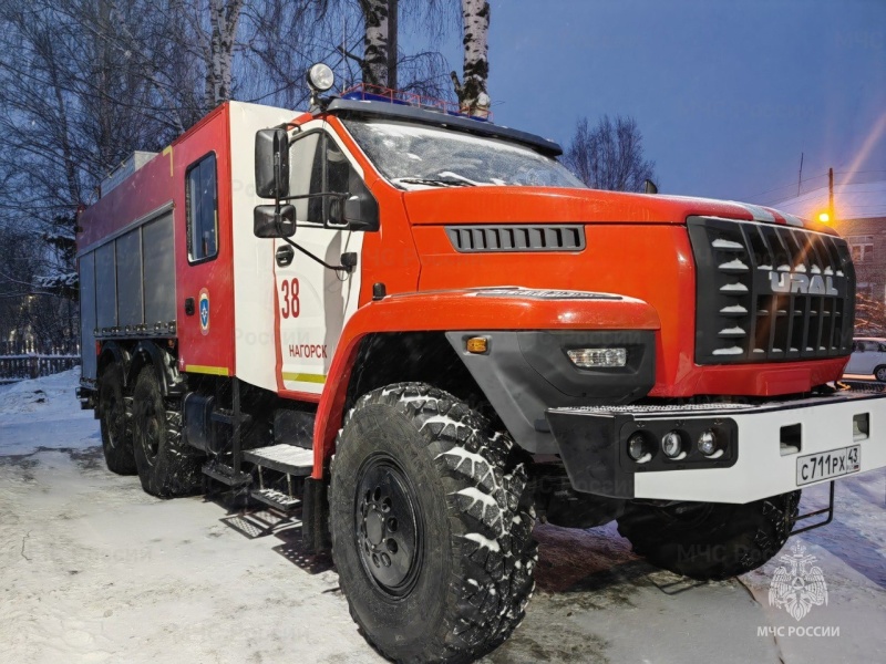 В Нагорске завершён ремонт 38-й пожарно-спасательной части