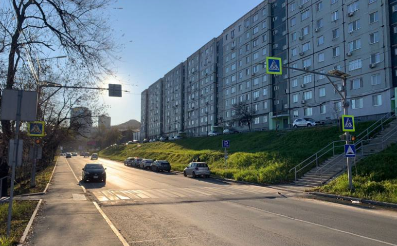 Школьницу сбили на пешеходном переходе во Владивостоке
