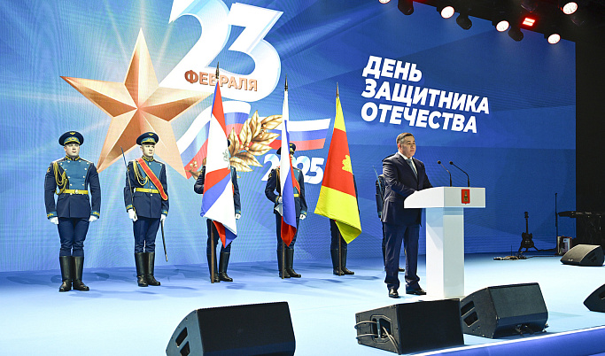 В Твери прошло торжественное мероприятие, посвящённое Дню защитника Отечества