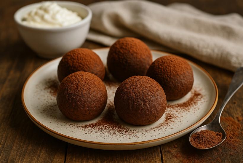 Ленивый тирамису-трюфель