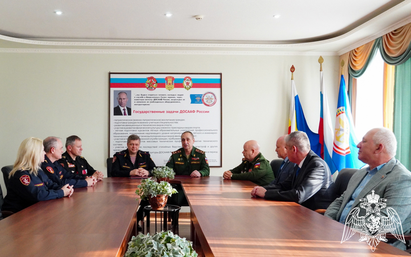 Росгвардия и ДОСААФ Ростовской области заключили соглашение о сотрудничестве