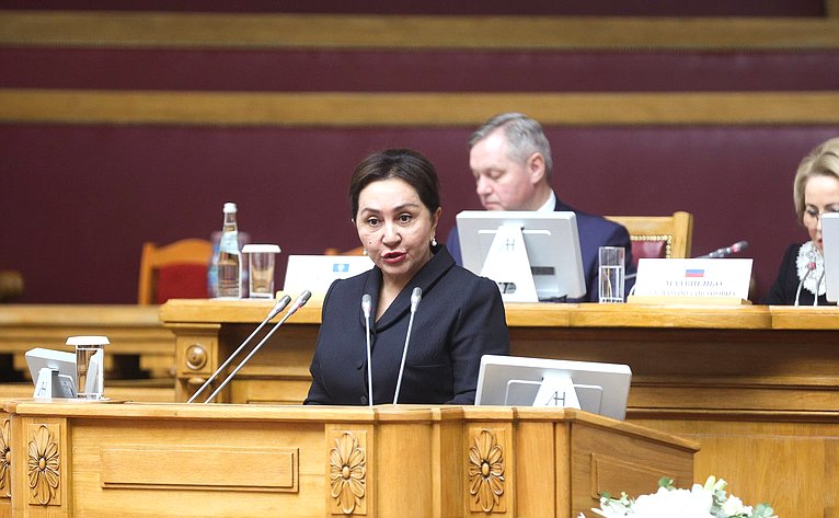 Торжественное заседание Межпарламентской Ассамблеи государств-участников СНГ, посвящённое 80-летию Победы в Великой Отечественной войне