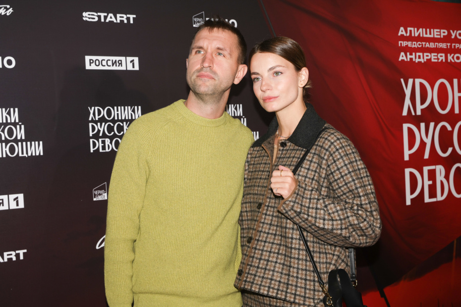 Иван Добронравов с женой Анной