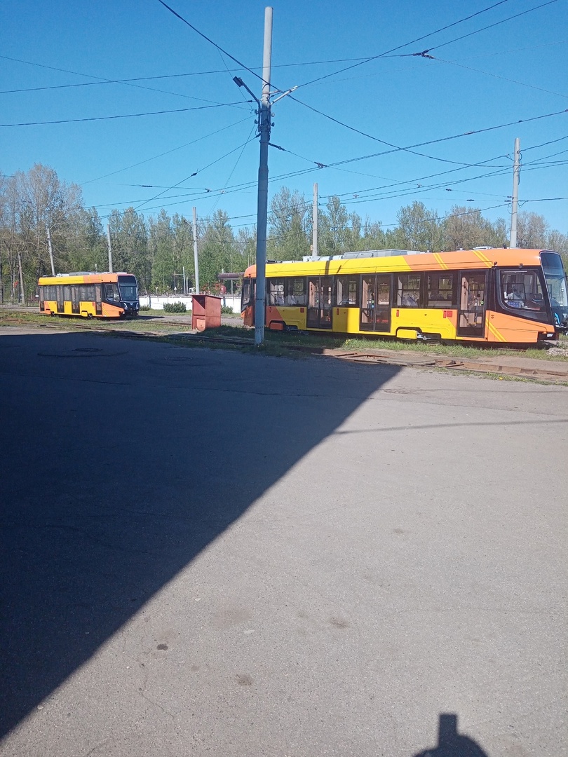 В Ярославль привезли еще четыре новых трамвая