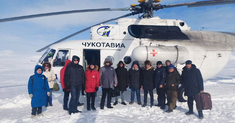 Социальные объекты осмотрел Владислав Кузнецов в Янракынноте и Сирениках