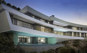 Трехэтажная новая вилла с бассейном и садом в Хавеа, Аликанте, Испания за 4 200 000 €