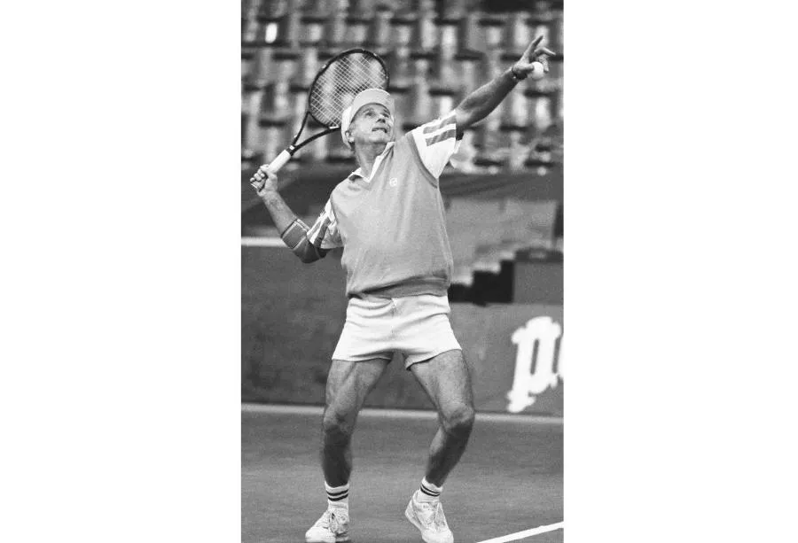 Вся жизнь с ракеткой. На 86‑м году ушёл из жизни ленинградский теннисист Андрей Потанин | ФОТО Вячеслава ЕВДОКИМОВА/ТАСС