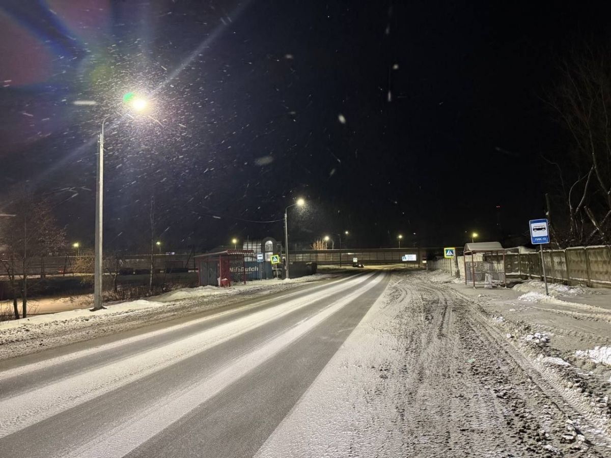 На трассе «Собинка - Лакинск - Ставрово» появилось освещение после проверки прокуратуры