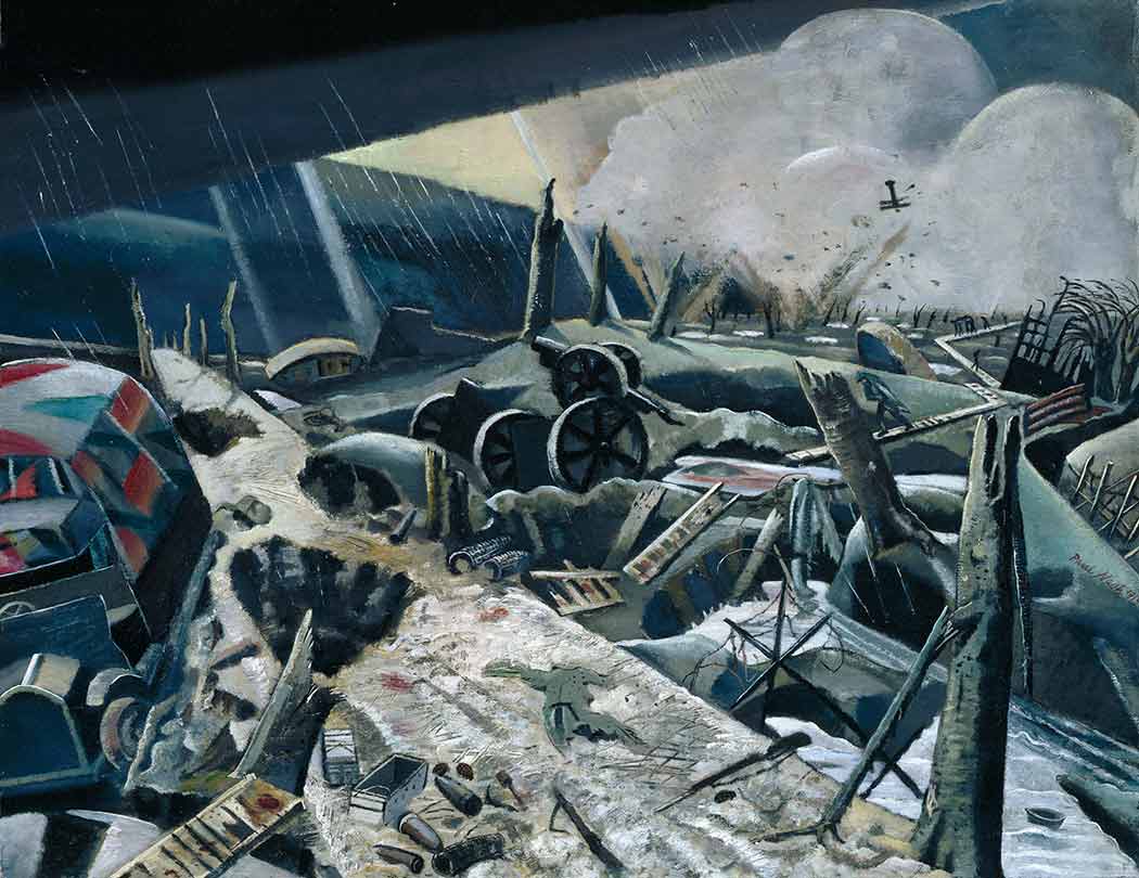 Пол Нэш «Пустота войны» 1918 год.