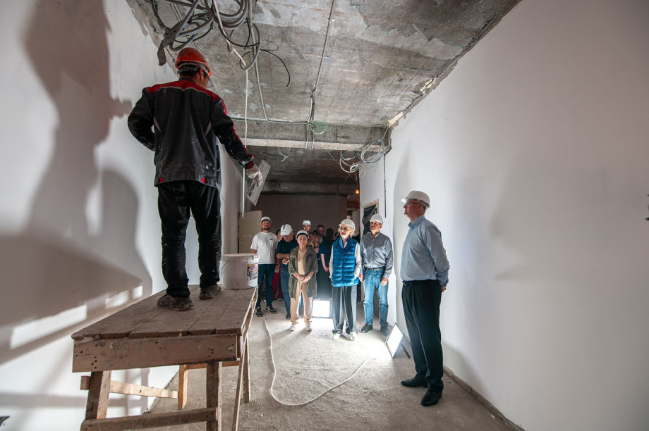 В Елизове завершается строительство нового корпуса школы №1 . kamgov.ru. Фотография 7