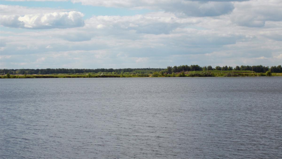 Город Электросталь, водоём 