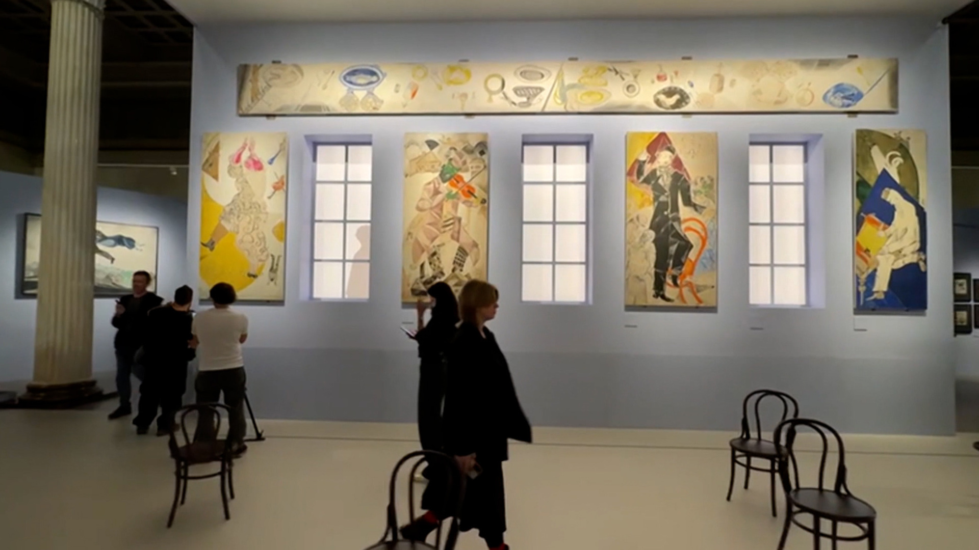 Выставка Марка Шагала открылась в Пушкинском музее в Москве