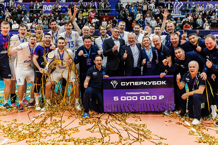 Волейболисты казанского «Зенита» преподнесли себе лучший подарок на Новый год