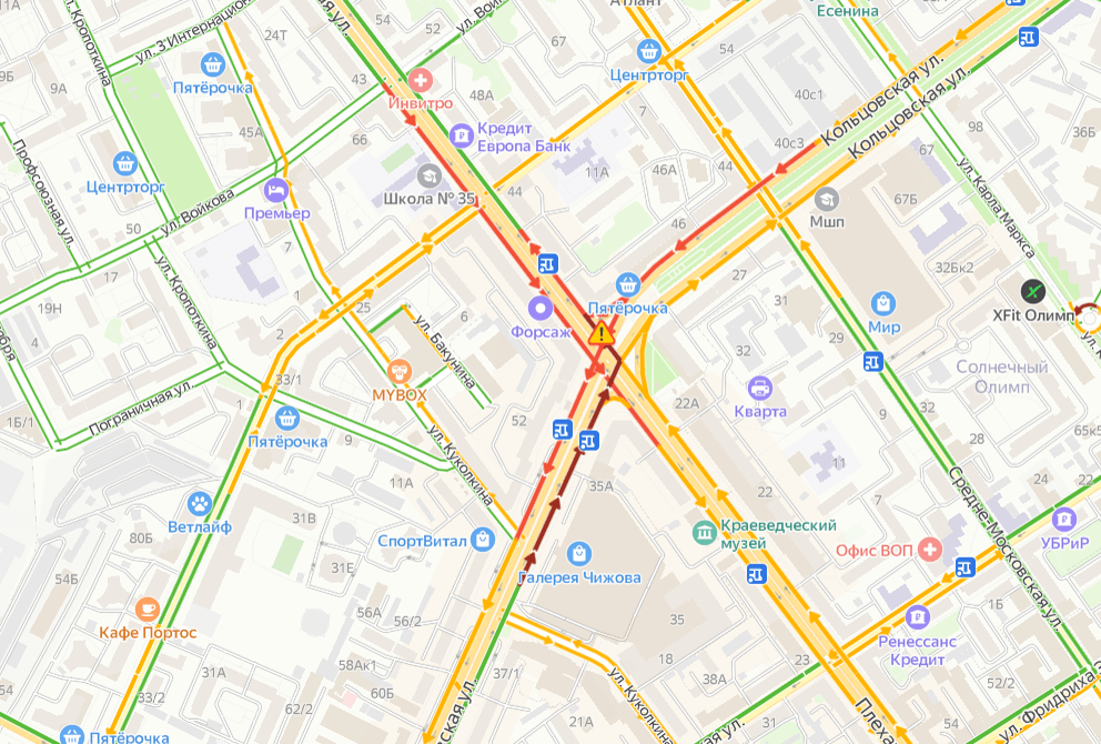 Перекресток карта воронеж