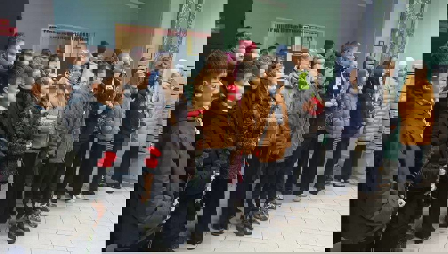 В Мордовии росгвардейцы провели патриотическое мероприятие для школьников